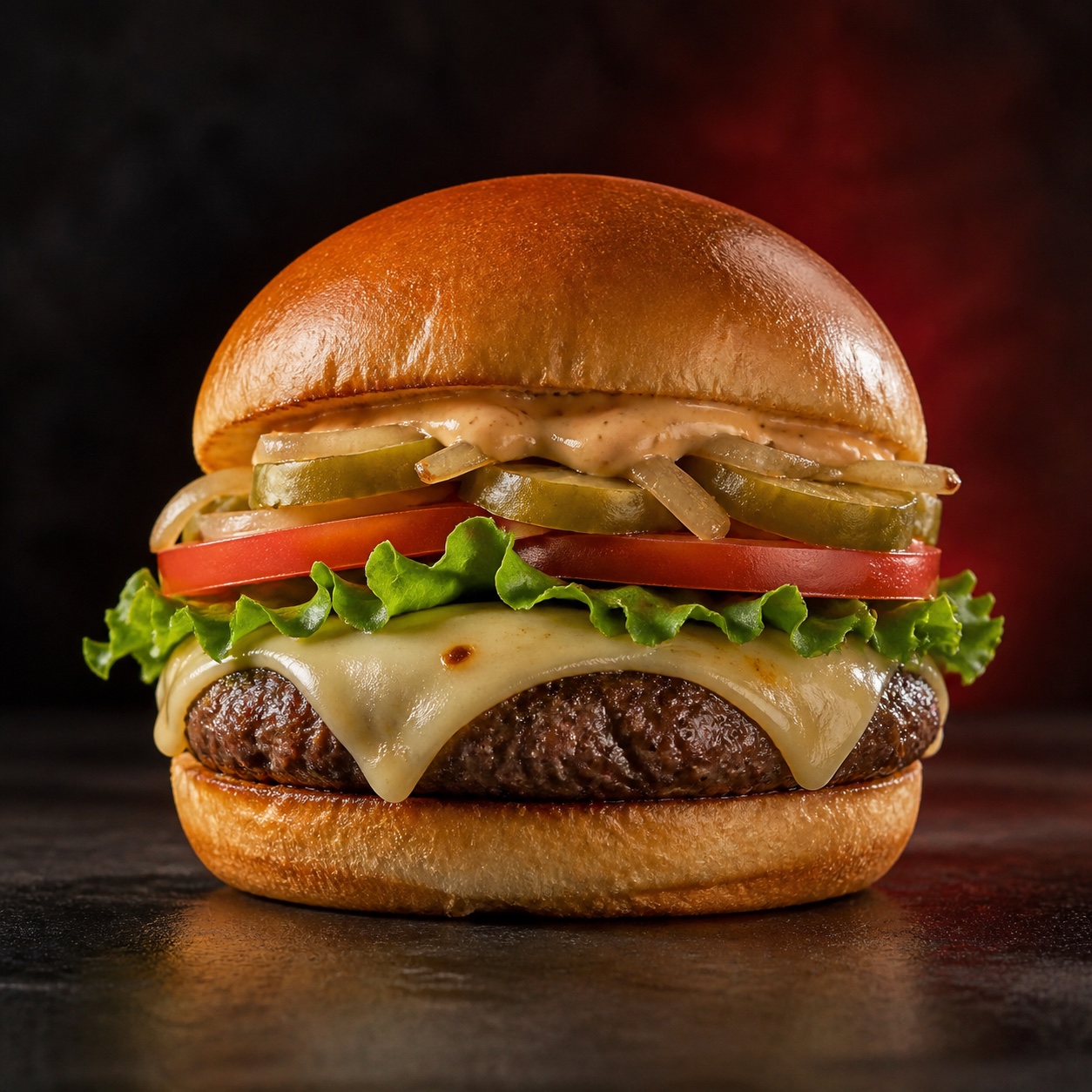 Tic Tac Burger con Queso de Tic Tac Burger